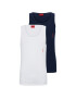 Hugo Set 2 Tank top-uri 50469790 Alb Slim Fit - Pled.ro