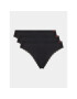 Hugo Set 3 perechi de chiloți tanga Triplet Thong Micro 50492458 Negru - Pled.ro