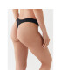 Hugo Set 3 perechi de chiloți tanga Triplet Thong Micro 50492458 Negru - Pled.ro