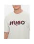 Hugo Tricou Dakaishi 50494565 Bej Relaxed Fit - Pled.ro