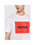 Hugo Tricou Dulive222 50467952 Alb Regular Fit - Pled.ro