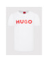 Hugo Tricou Dulivio 50467556 Alb Regular Fit - Pled.ro