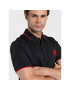 Hugo Tricou polo Deresino 50467384 Negru Slim Fit - Pled.ro