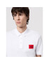 Hugo Tricou polo Dereso212 50447938 Alb Regular Fit - Pled.ro