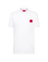 Hugo Tricou polo Dereso212 50447938 Alb Regular Fit - Pled.ro