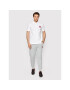 Hugo Tricou polo Dereso222 50466202 Alb Slim Fit - Pled.ro