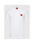 Hugo Tricou polo Dereso222 50466202 Alb Slim Fit - Pled.ro