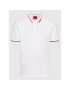 Hugo Tricou polo Dostner 50471665 Alb Regular Fit - Pled.ro