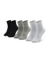 Hummel Set de 6 perechi de șosete medii unisex Chevron 6-Pack Mid Cut Socks 213252-9034 Alb - Pled.ro