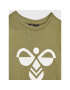 Hummel Tricou Tres 213851 Verde Regular Fit - Pled.ro