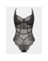 Hunkemöller Body Eden 202256 Negru Straight Fit - Pled.ro