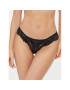 Hunkemöller Chilot tanga Daisy 202112 Negru - Pled.ro