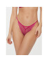 Hunkemöller Chilot tanga Isabelle Hl Sparkle String Tr 203591 Roz - Pled.ro