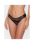 Hunkemöller Chilot tanga Jacqueline 202049 Negru - Pled.ro