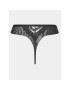 Hunkemöller Chilot tanga Jacqueline 202049 Negru - Pled.ro