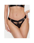 Hunkemöller Chilot tanga Occult 199853 Negru - Pled.ro