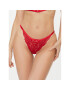 Hunkemöller Chilot tanga Simone Hl Tanga String 203656 Roșu - Pled.ro