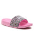 HYPE Șlapi Disco Leopard Sliders SS21SLID004 Roz - Pled.ro