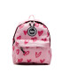 HYPE Rucsac Pink Glitter Scribble Heart Crest Backpack YVLR-667 Roz - Pled.ro