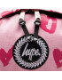 HYPE Rucsac Pink Glitter Scribble Heart Crest Backpack YVLR-667 Roz - Pled.ro