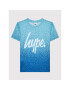 HYPE Tricou ZVLR-013 Albastru Regular Fit - Pled.ro