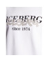 Iceberg Bluză 23EI1P0E05163021101 Alb Regular Fit - Pled.ro