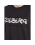 Iceberg Tricou 23EI1P0F0276307 Negru Regular Fit - Pled.ro