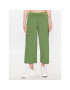 ICHI Pantaloni din material 20116301 Verde Relaxed Fit - Pled.ro