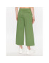 ICHI Pantaloni din material 20116301 Verde Relaxed Fit - Pled.ro