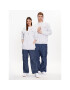 iets frans… Pantaloni din material IF NAVY POPLIN 75502948 Bleumarin Baggy Fit - Pled.ro