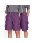 iets frans… Pantaloni scurți sport IF MULTI POCKET TECH 76556554 Violet Loose Fit - Pled.ro