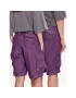 iets frans… Pantaloni scurți sport IF MULTI POCKET TECH 76556554 Violet Loose Fit - Pled.ro