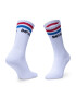 Impala Set de 3 perechi de șosete lungi de damă Stripe Sock 3 Pack IM787000 Alb - Pled.ro