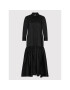 Imperial Rochie tip cămașă A9MYDAS Negru Regular Fit - Pled.ro