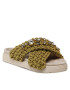 Inuikii Șlapi Woven Stones 70104-006 Verde - Pled.ro