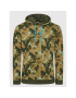 Jack&Jones Bluză Camo 12194172 Verde Regular Fit - Pled.ro