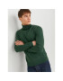 Jack&Jones Bluză cu gât 12157417 Verde Regular Fit - Pled.ro