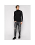 Jack&Jones Bluză cu gât Emil Knit Roll Neck 12157417 Negru Regular Fit - Pled.ro