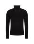 Jack&Jones Bluză cu gât Emil Knit Roll Neck 12157417 Negru Regular Fit - Pled.ro