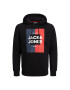 Jack&Jones Bluză Oscar 12235248 Negru Regular Fit - Pled.ro