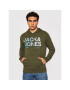 Jack&Jones Bluză Poky 12193010 Verde Regular Fit - Pled.ro