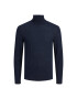 Jack&Jones Bluză cu gât Rogan 12196902 Bleumarin Regular Fit - Pled.ro