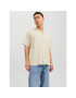 Jack&Jones Cămașă Caleb 12235475 Bej Relaxed Fit - Pled.ro