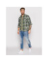 Jack&Jones Cămașă Finder 12183581 Verde Regular Fit - Pled.ro