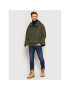 Jack&Jones Geacă fără fermoar Coluka 12193592 Verde Regular Fit - Pled.ro