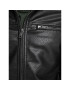 Jack&Jones Geacă din imitație de piele Rocky 12147218 Negru Regular Fit - Pled.ro