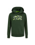 Jack&Jones Junior Bluză 12237172 Verde Regular Fit - Pled.ro