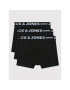 Jack&Jones Junior Set 3 perechi de boxeri Sense 12149293 Negru - Pled.ro