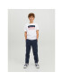 Jack&Jones Junior Tricou 12224231 Alb Regular Fit - Pled.ro