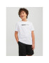 Jack&Jones Junior Tricou 12225316 Alb Regular Fit - Pled.ro